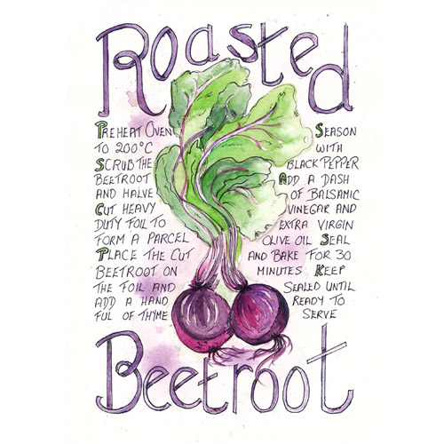 Roasted Beet illustration