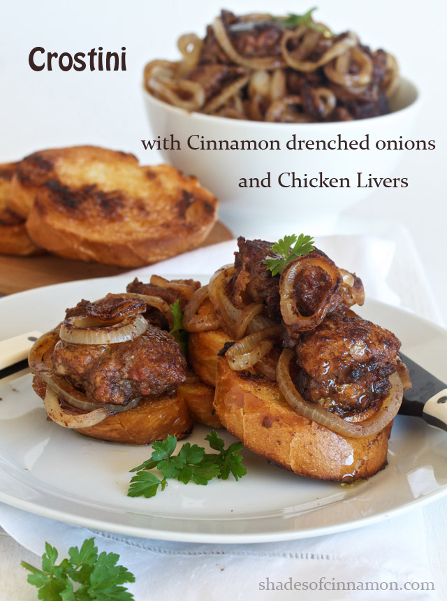 chicken livers and onion